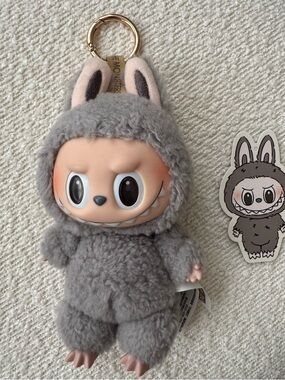 authentic exciting macaron sesame bean labubu